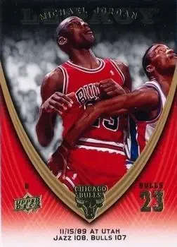2008-09 Upper Deck Michael Jordan Legacy Collection #353 - Michael Jordan - Chicago Bulls - Front
