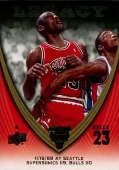 2008-09 Upper Deck Michael Jordan Legacy Collection #354 - Michael Jordan - Chicago Bulls