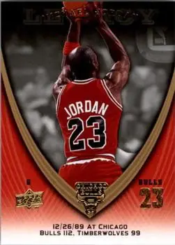 2008-09 Upper Deck Michael Jordan Legacy Collection #371 - Michael Jordan - Chicago Bulls - Front