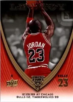2008-09 Upper Deck Michael Jordan Legacy Collection #371 - Michael Jordan - Chicago Bulls