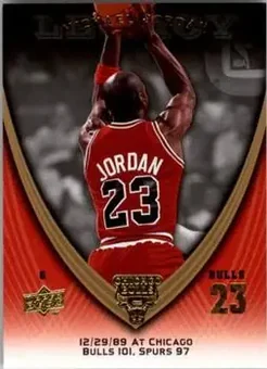 2008-09 Upper Deck Michael Jordan Legacy Collection #372 - Michael Jordan - Chicago Bulls