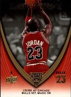 2008-09 Upper Deck Michael Jordan Legacy Collection #375 - Michael Jordan - Chicago Bulls