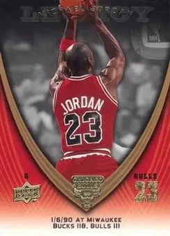 2008-09 Upper Deck Michael Jordan Legacy Collection #376 - Michael Jordan - Chicago Bulls