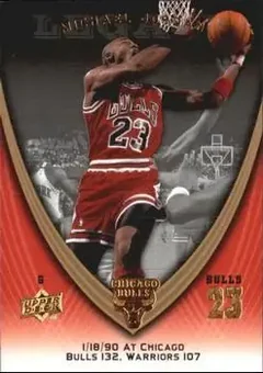 2008-09 Upper Deck Michael Jordan Legacy Collection #382 - Michael Jordan - Chicago Bulls