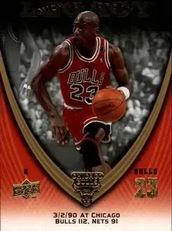 2008-09 Upper Deck Michael Jordan Legacy Collection #401 - Michael Jordan - Chicago Bulls