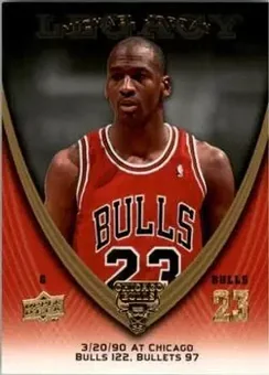 2008-09 Upper Deck Michael Jordan Legacy Collection #409 - Michael Jordan - Chicago Bulls