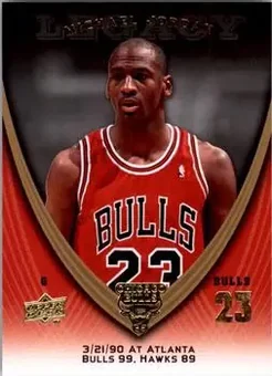 2008-09 Upper Deck Michael Jordan Legacy Collection #410 - Michael Jordan - Chicago Bulls