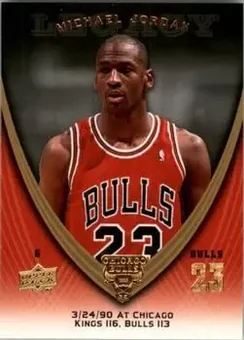 2008-09 Upper Deck Michael Jordan Legacy Collection #412 - Michael Jordan - Chicago Bulls