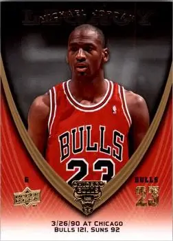 2008-09 Upper Deck Michael Jordan Legacy Collection #413 - Michael Jordan - Chicago Bulls - Front