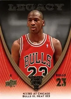 2008-09 Upper Deck Michael Jordan Legacy Collection #416 - Michael Jordan - Chicago Bulls