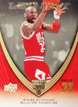 2008-09 Upper Deck Michael Jordan Legacy Collection #417 - Michael Jordan - Chicago Bulls - Front