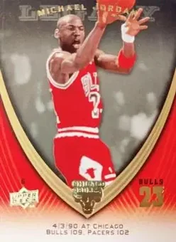2008-09 Upper Deck Michael Jordan Legacy Collection #417 - Michael Jordan - Chicago Bulls