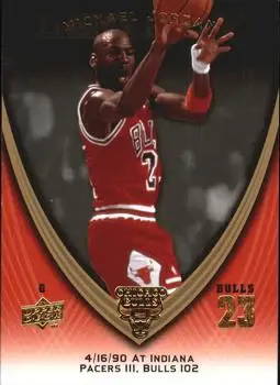 2008-09 Upper Deck Michael Jordan Legacy Collection #423 - Michael Jordan - Chicago Bulls - Front