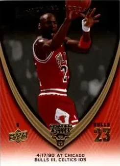 2008-09 Upper Deck Michael Jordan Legacy Collection #424 - Michael Jordan - Chicago Bulls