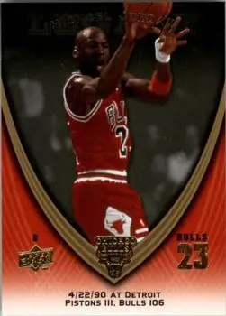 2008-09 Upper Deck Michael Jordan Legacy Collection #427 - Michael Jordan - Chicago Bulls - Front 2008-09 Upper Deck Michael Jordan Legacy Collection #427 - Michael Jordan - Chicago Bulls - Front