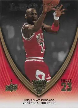 2008-09 Upper Deck Michael Jordan Legacy Collection #428 - Michael Jordan - Chicago Bulls - Front 2008-09 Upper Deck Michael Jordan Legacy Collection #428 - Michael Jordan - Chicago Bulls - Front