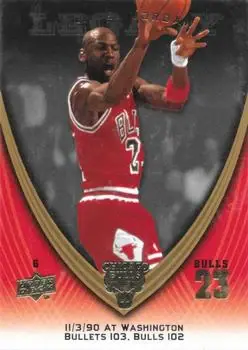 2008-09 Upper Deck Michael Jordan Legacy Collection #429 - Michael Jordan - Chicago Bulls - Front 2008-09 Upper Deck Michael Jordan Legacy Collection #429 - Michael Jordan - Chicago Bulls - Front