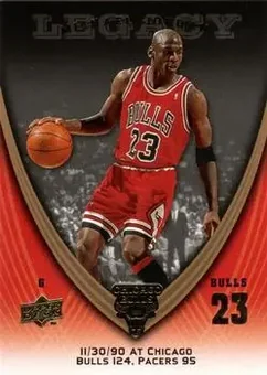 2008-09 Upper Deck Michael Jordan Legacy Collection #442 - Michael Jordan - Chicago Bulls