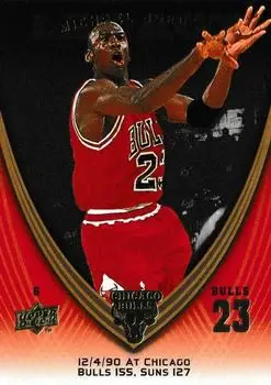2008-09 Upper Deck Michael Jordan Legacy Collection #444 - Michael Jordan - Chicago Bulls - Front 2008-09 Upper Deck Michael Jordan Legacy Collection #444 - Michael Jordan - Chicago Bulls - Front