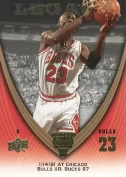 2008-09 Upper Deck Michael Jordan Legacy Collection #463 - Michael Jordan - Chicago Bulls - Front