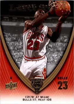 2008-09 Upper Deck Michael Jordan Legacy Collection #466 - Michael Jordan - Chicago Bulls - Front