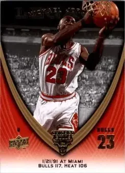 2008-09 Upper Deck Michael Jordan Legacy Collection #466 - Michael Jordan - Chicago Bulls