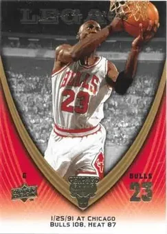 2008-09 Upper Deck Michael Jordan Legacy Collection #468 - Michael Jordan - Chicago Bulls
