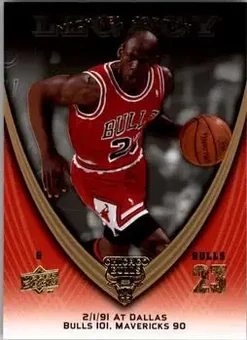 2008-09 Upper Deck Michael Jordan Legacy Collection #470 - Michael Jordan - Chicago Bulls
