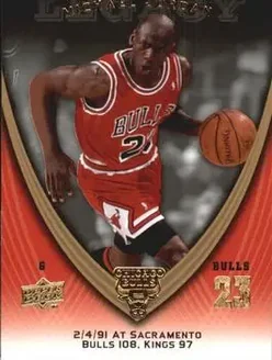 2008-09 Upper Deck Michael Jordan Legacy Collection #472 - Michael Jordan - Chicago Bulls