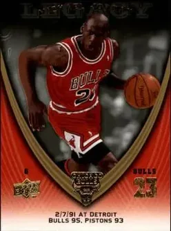 2008-09 Upper Deck Michael Jordan Legacy Collection #473 - Michael Jordan - Chicago Bulls
