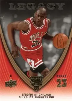 2008-09 Upper Deck Michael Jordan Legacy Collection #480 - Michael Jordan - Chicago Bulls