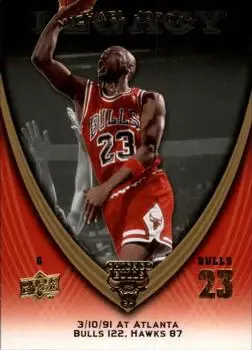 2008-09 Upper Deck Michael Jordan Legacy Collection #486 - Michael Jordan - Chicago Bulls - Front