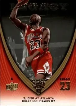 2008-09 Upper Deck Michael Jordan Legacy Collection #486 - Michael Jordan - Chicago Bulls