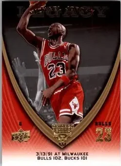2008-09 Upper Deck Michael Jordan Legacy Collection #488 - Michael Jordan - Chicago Bulls