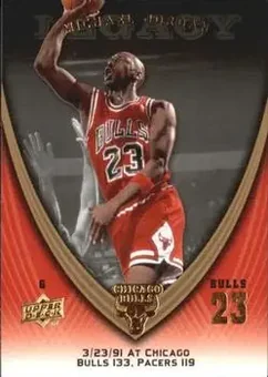 2008-09 Upper Deck Michael Jordan Legacy Collection #494 - Michael Jordan - Chicago Bulls