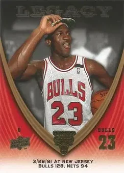 2008-09 Upper Deck Michael Jordan Legacy Collection #496 - Michael Jordan - Chicago Bulls