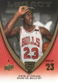 2008-09 Upper Deck Michael Jordan Legacy Collection #501 - Michael Jordan - Chicago Bulls