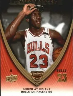 2008-09 Upper Deck Michael Jordan Legacy Collection #504 - Michael Jordan - Chicago Bulls