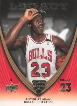 2008-09 Upper Deck Michael Jordan Legacy Collection #507 - Michael Jordan - Chicago Bulls