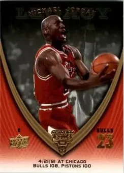 2008-09 Upper Deck Michael Jordan Legacy Collection #509 - Michael Jordan - Chicago Bulls