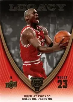 2008-09 Upper Deck Michael Jordan Legacy Collection #510 - Michael Jordan - Chicago Bulls