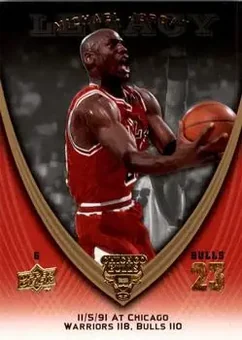 2008-09 Upper Deck Michael Jordan Legacy Collection #512 - Michael Jordan - Chicago Bulls