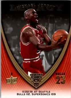 2008-09 Upper Deck Michael Jordan Legacy Collection #520 - Michael Jordan - Chicago Bulls
