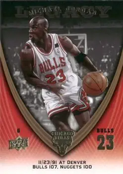 2008-09 Upper Deck Michael Jordan Legacy Collection #521 - Michael Jordan - Chicago Bulls - Front 2008-09 Upper Deck Michael Jordan Legacy Collection #521 - Michael Jordan - Chicago Bulls - Front
