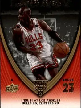 2008-09 Upper Deck Michael Jordan Legacy Collection #522 - Michael Jordan - Chicago Bulls - Front