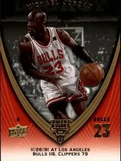 2008-09 Upper Deck Michael Jordan Legacy Collection #522 - Michael Jordan - Chicago Bulls