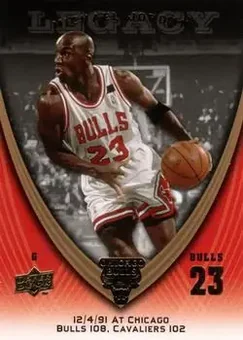 2008-09 Upper Deck Michael Jordan Legacy Collection #525 - Michael Jordan - Chicago Bulls