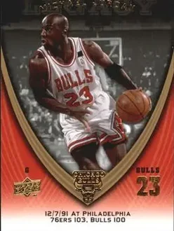 2008-09 Upper Deck Michael Jordan Legacy Collection #527 - Michael Jordan - Chicago Bulls