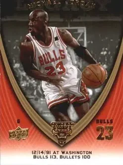 2008-09 Upper Deck Michael Jordan Legacy Collection #530 - Michael Jordan - Chicago Bulls