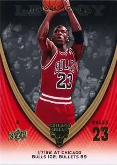 2008-09 Upper Deck Michael Jordan Legacy Collection #540 - Michael Jordan - Chicago Bulls